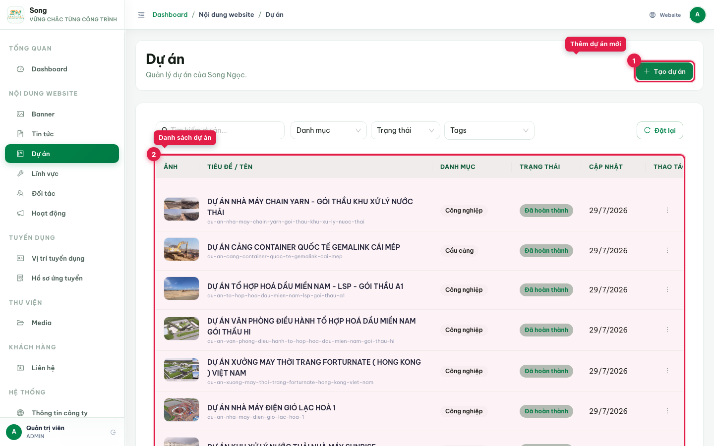 Dự án